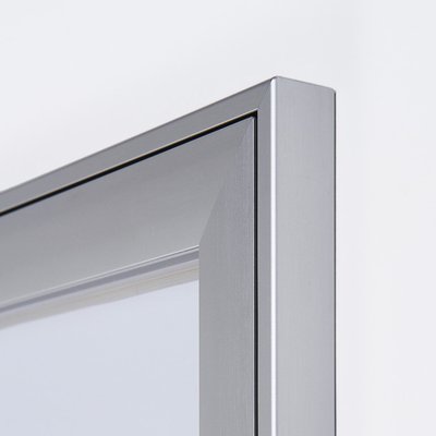 Vitrine d'affichage Quantore Luxe 6x A4 argent
