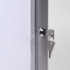 Vitrine d'affichage Quantore Luxe 4x A4 argent Photo
