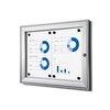 Vitrinebord Quantore luxe 2x A4 zilver foto