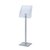 Brochurehouder Quantore standaard 4x A4 liggend
