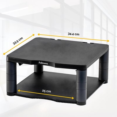 Monitorstandaard Fellowes Premium grafiet
