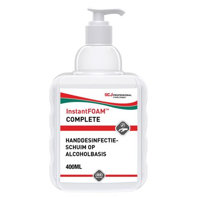 Désinfectant mains SCJ Instant Foam Complete 400ml