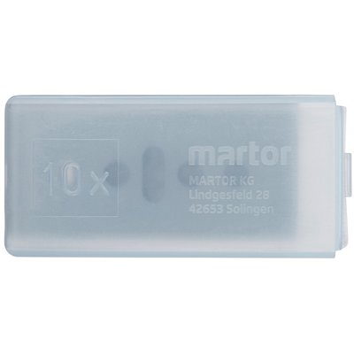 Reservemes Martor rechthoekig nr. 45 10 stuks
