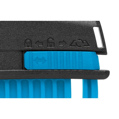 Cutter Martor Secunorm Mizar trapézoïdale 15mm noir