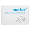 Reservemes Martor Secumax nr. 3448 10 stuks foto