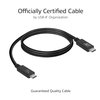 Kabel ACT USB-C USB 4 20Gbps Thunderbolt3 1 meter foto