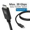 Kabel ACT USB-C USB 4 20Gbps Thunderbolt3 1 meter foto
