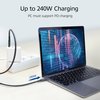 Kabel ACT USB-C USB 4 20Gbps Thunderbolt3 1 meter foto