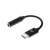 Adapter ACT USB-C naar 3.5mm audio jack 0.1 meter