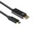 Kabel ACT USB-C naar Displayport 60Hz 2 meter