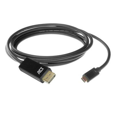 Kabel ACT USB-C naar Displayport 60Hz 2 meter