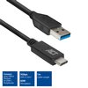Câble ACT USB-A 3.2 vers USB-C 1m Photo