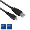 Kabel ACT USB 2.0 naar MicroB laad -en data 1 meter foto
