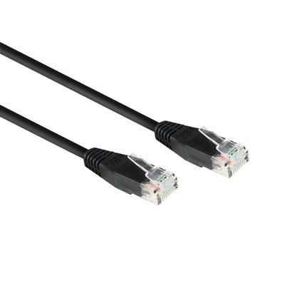 Kabel ACT CAT6 Network koper 2 meter zwart