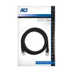 Kabel ACT CAT6 Network koper 2 meter zwart foto