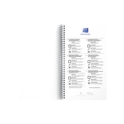 Task Manager Oxford 141x246 mm 115vel aqua