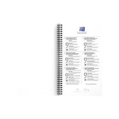Task Manager Oxford 141x246 mm 115vel blauw