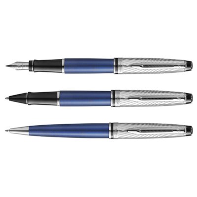 Balpen Waterman Expert metallic Blue CT medium