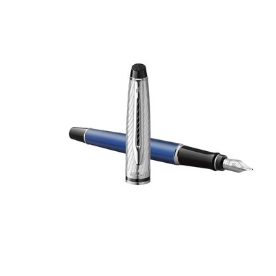 Vulpen Waterman Expert metallic Blue CT medium