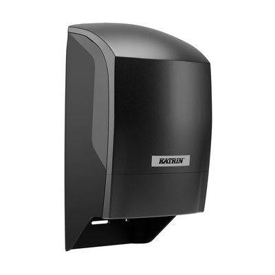Distributeur papier toilette Katrin 77519 système rouleau Duo noir