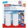 Haken tesa Powerstrips® LARGE Classic zelfklevend verwijderbaar wit 2 stuks foto