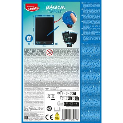 Tekentablet Maped Creativ Magical Tablet blauw