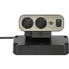 Multiprise Brennenstuhl Estilo bureau 10- prises 1 USB C 1 USB A 2m argent/noir Photo