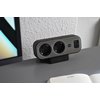 Multiprise Brennenstuhl Estilo bureau 10- prises 1 USB C 1 USB A 2m argent/noir Photo