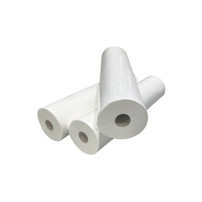 Drap d'examen papier Euro Products 138062 60cmx100m 2 épaisseurs blanc 250 feuilles