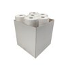 Drap d'examen papier Euro Products 138062 60cmx100m 2 épaisseurs blanc 250 feuilles Photo