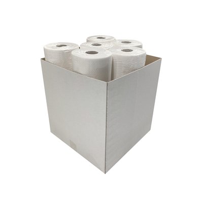 Drap d'examen papier Euro Products 138062 60cmx100m 2 épaisseurs blanc 250 feuilles