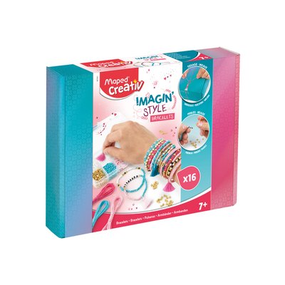 Set bracelets Maped Creaty Imagin'Style 16 pièces assorti