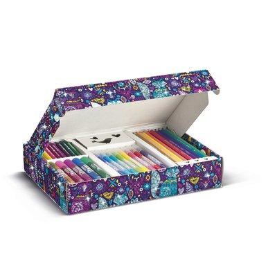 Set coloriage Color'Peps paillettes 31 pièces assorti