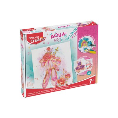 Hobbyset Maped Creativ Aqua'Art ballet 14-delig assorti