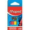 Schoolbordkrijt Maped Color'Peps set á 10 stuks assorti foto