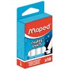 Schoolbordkrijt Maped White'Peps set á 10 stuks wit foto