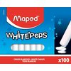 Schoolbordkrijt Maped White'Peps doos á 100 stuks wit photo