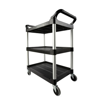 Chariot de service Rubbermaid avec roue pivotantes 10cm noir
