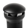 Asbak Rubbermaid Infinity Genie staand zwart foto