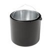 Asbak Rubbermaid Infinity Genie staand zwart foto