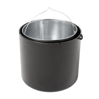 Asbak Rubbermaid Infinity Genie staand zwart