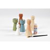 Kandelaar Creativ Company hout conisch 14.5cm foto