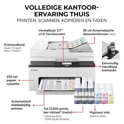 Multifunctional inktjet printer Canon MAXIFY GX2050
