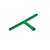 Support mouilleur Unger uniTec 45cm vert