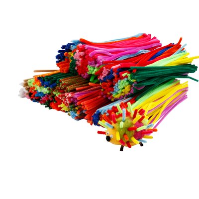 Chenilledraad Creativ Company 30cm dikte 4, 6, 9mm 700 stuks assorti