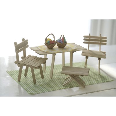 Bâtonnet Creativ Company 11,5x1cm bois bouleau 200 pièces