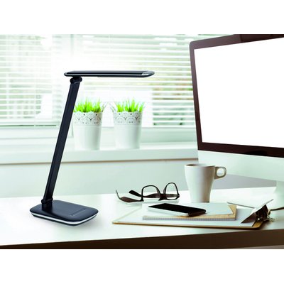 Lampe de bureau MAULjazzy réglable port USB noir