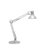 Bureaulamp MAUL Study voet excl.LED lamp E27 zilver