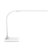 Bureaulamp MAUL Pirro LED dimbaar met voet wit