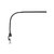 Lampe de bureau MAULpirro LED réglable pince noir